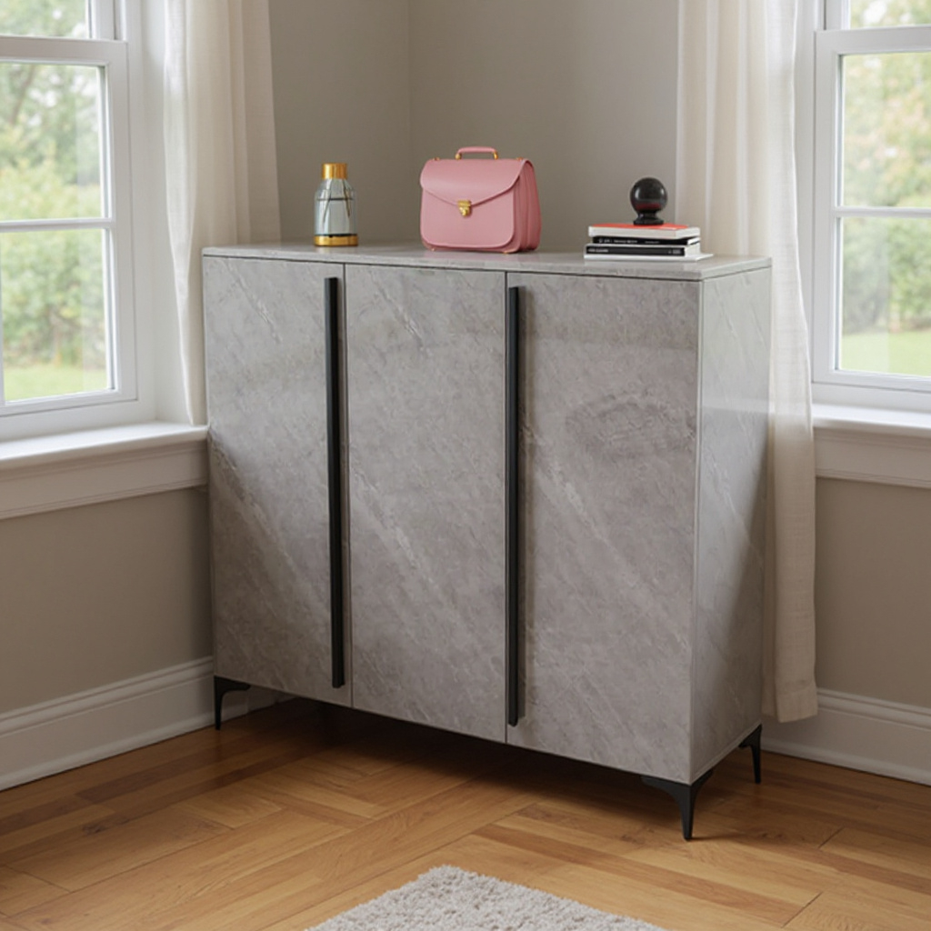 Scarpa 3 Door Shoe Cabinet 