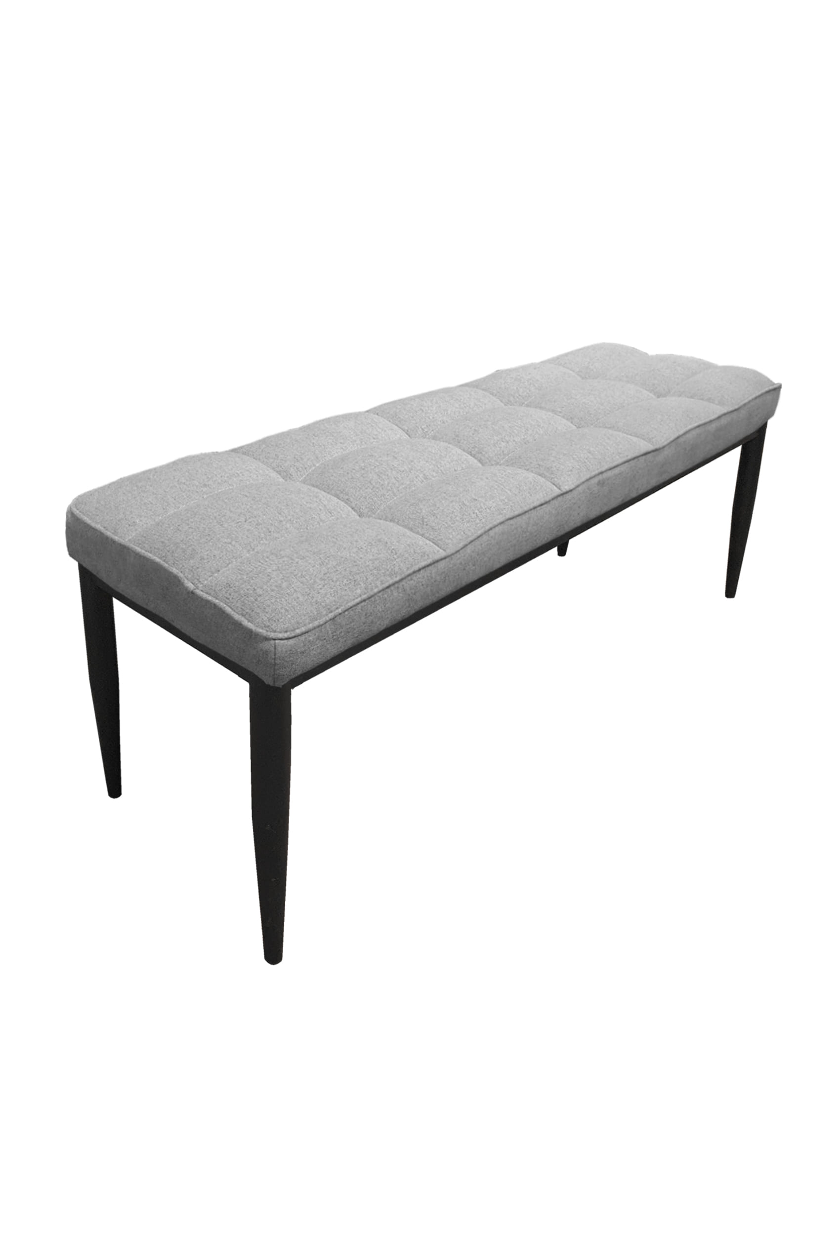 Simple Leg 1.6m Fabric Dining Bench