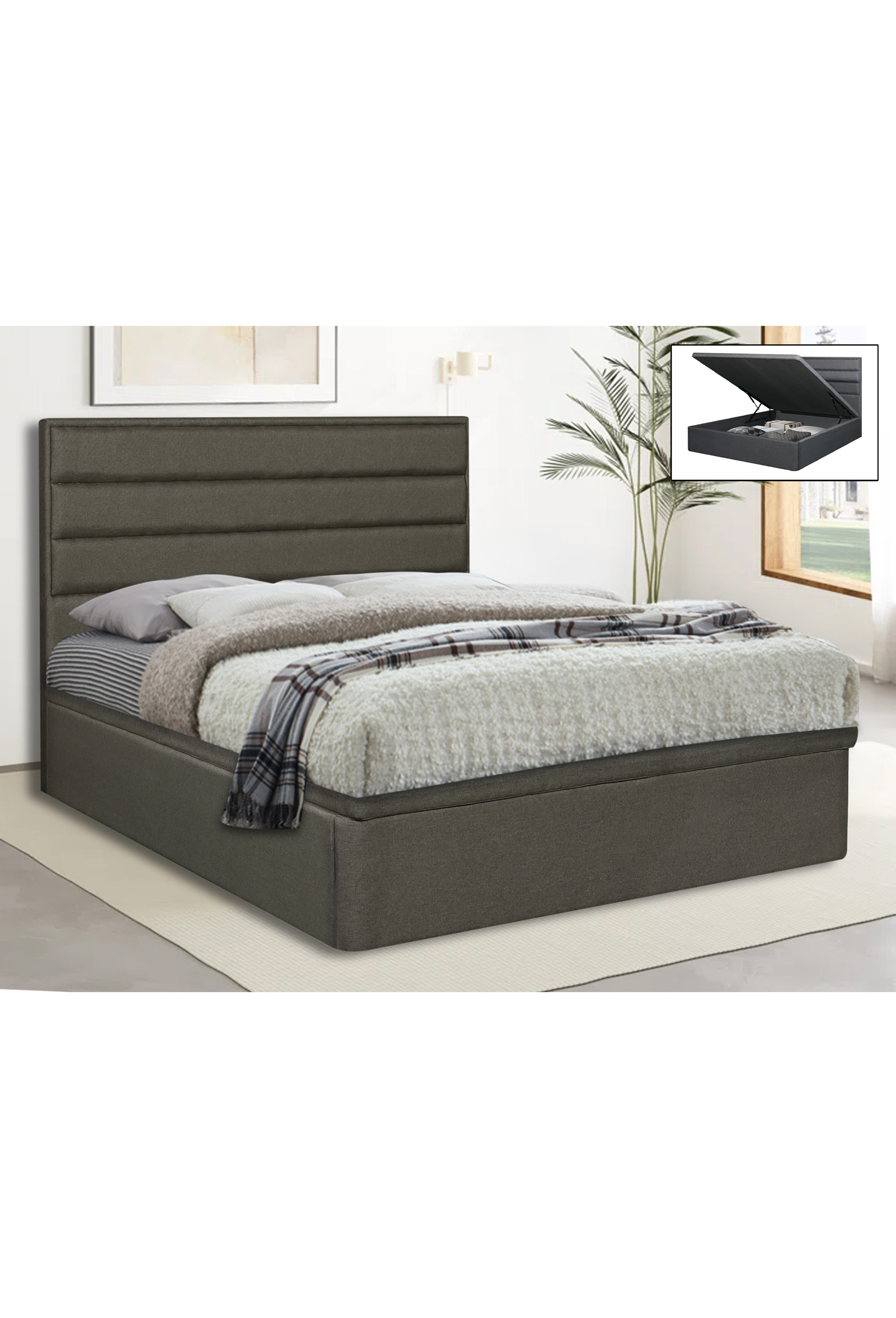 Hugo Storage Bed Frame