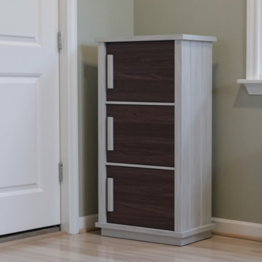 Tino 3 Shelves Multipurpose Cabinet