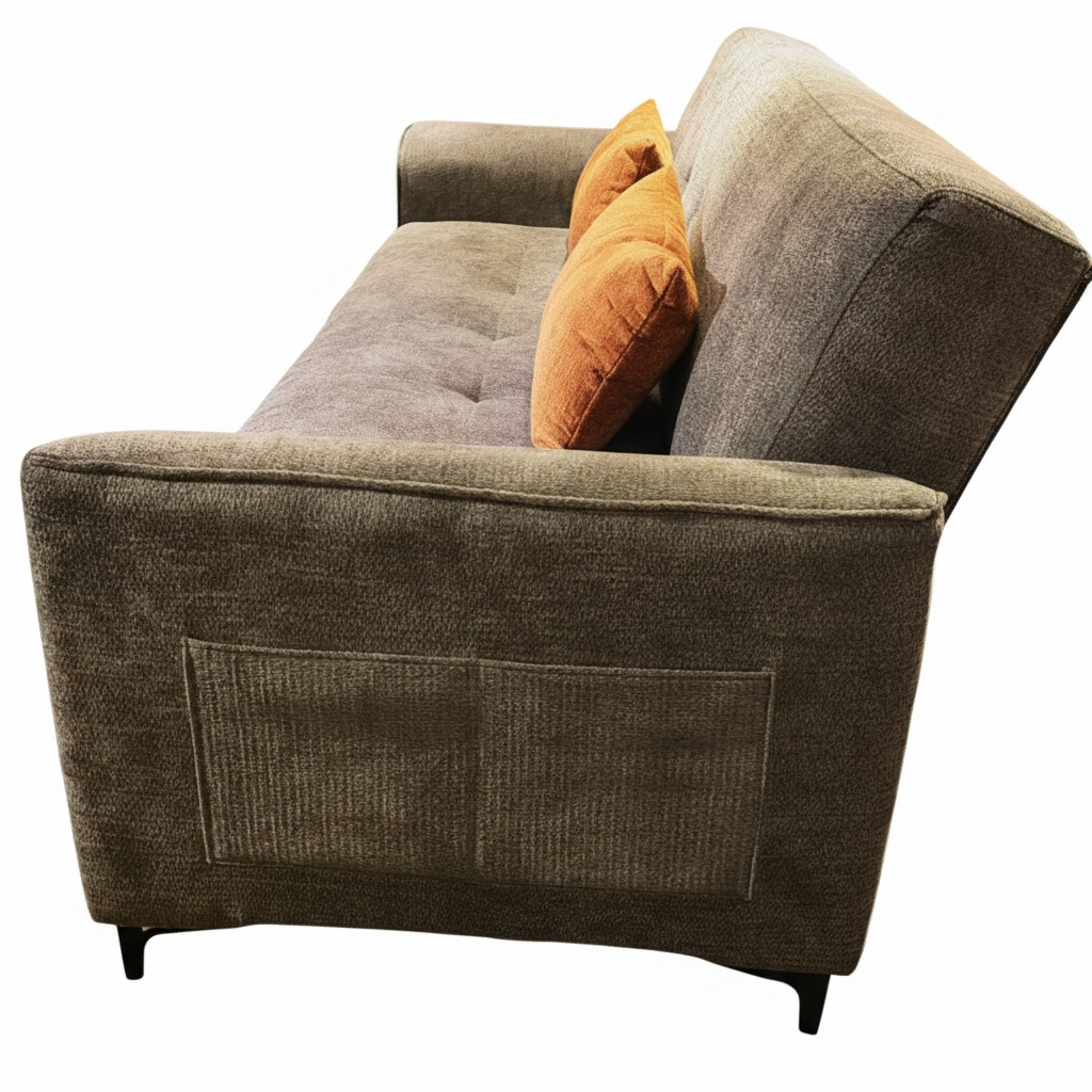 Teddy 3 Seater Fabric Sofa Bed