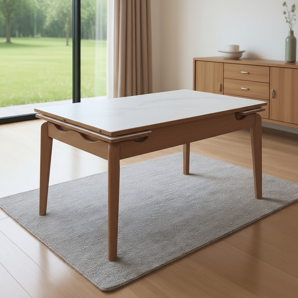 Terra Extendable Dining Table ( 120 Extend 180cm)