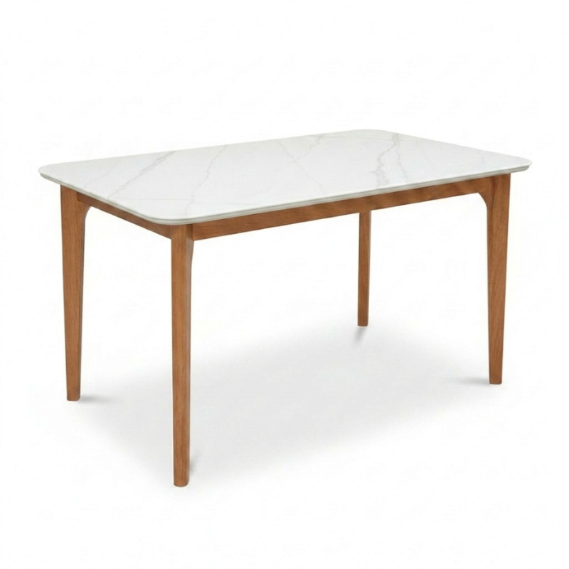 Tiziano High Tech Glass Dining Table