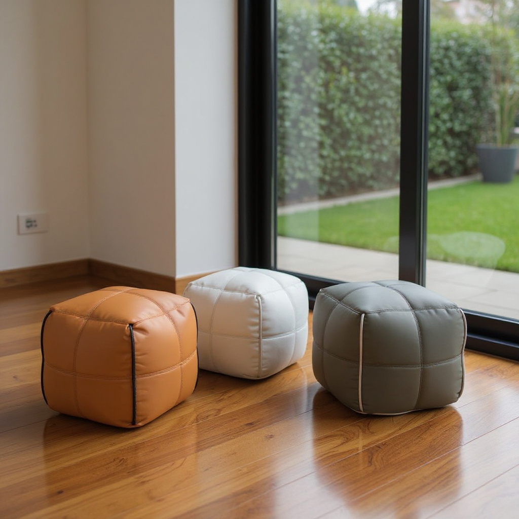 Tollo Full Leather Bean Bag 