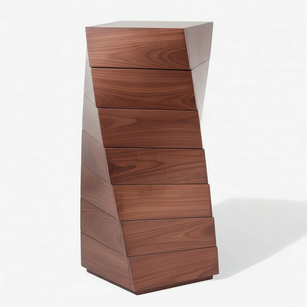 Twisted Drawer Cabinet 