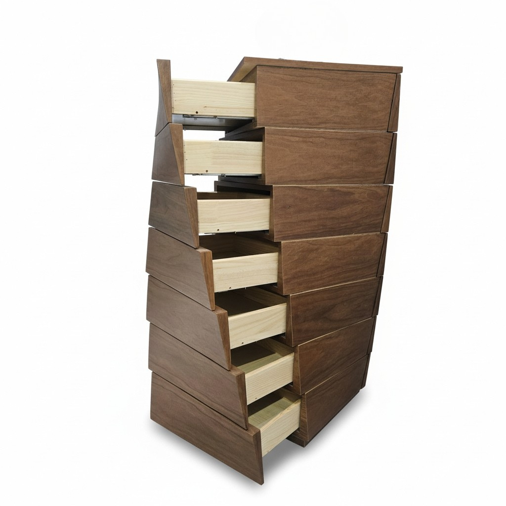 Twisted Drawer Cabinet 