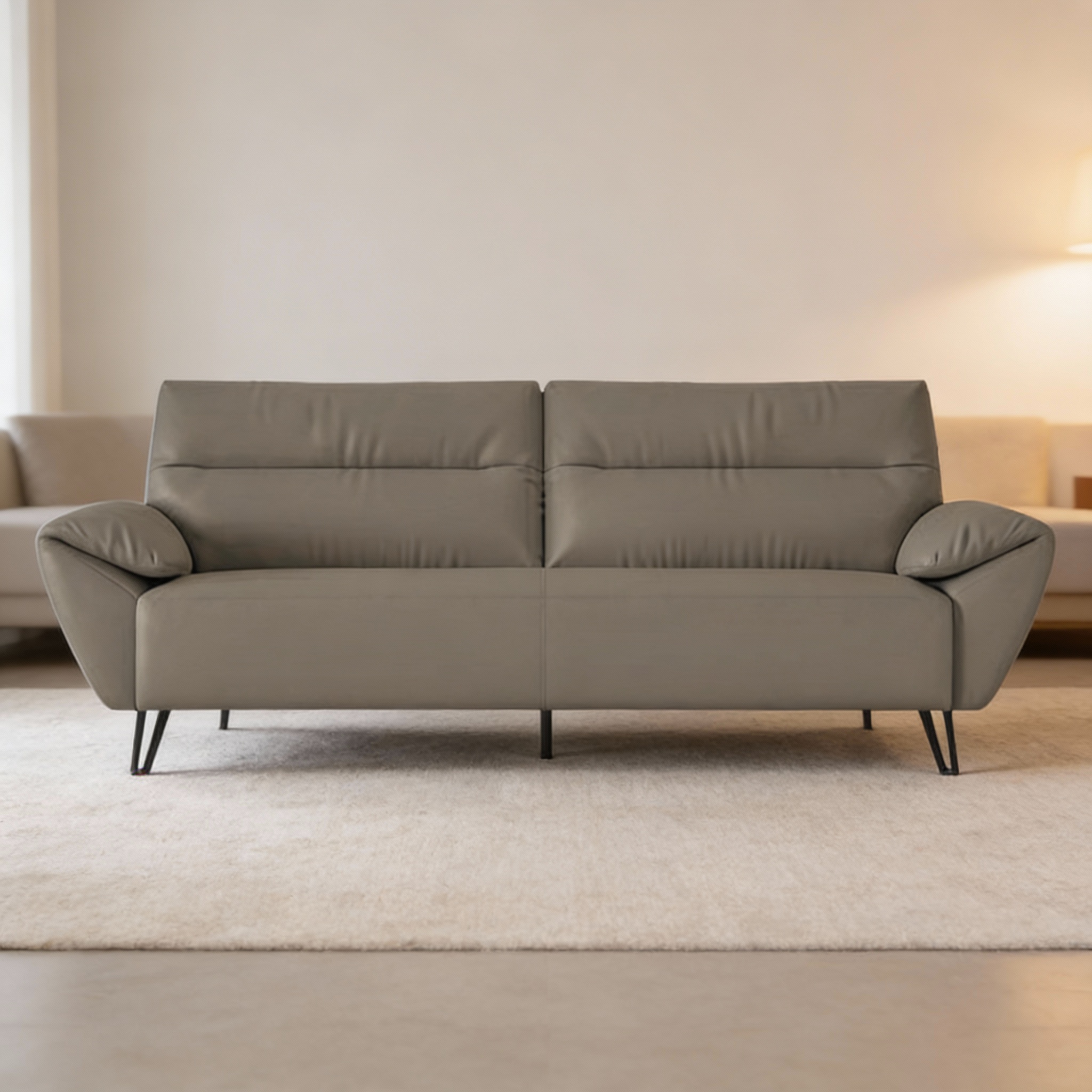 Vega Leather Sofa