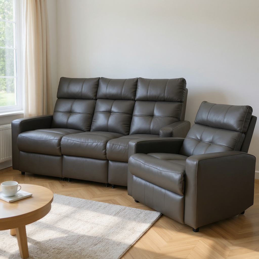 Violino Leather Recliner Sofa