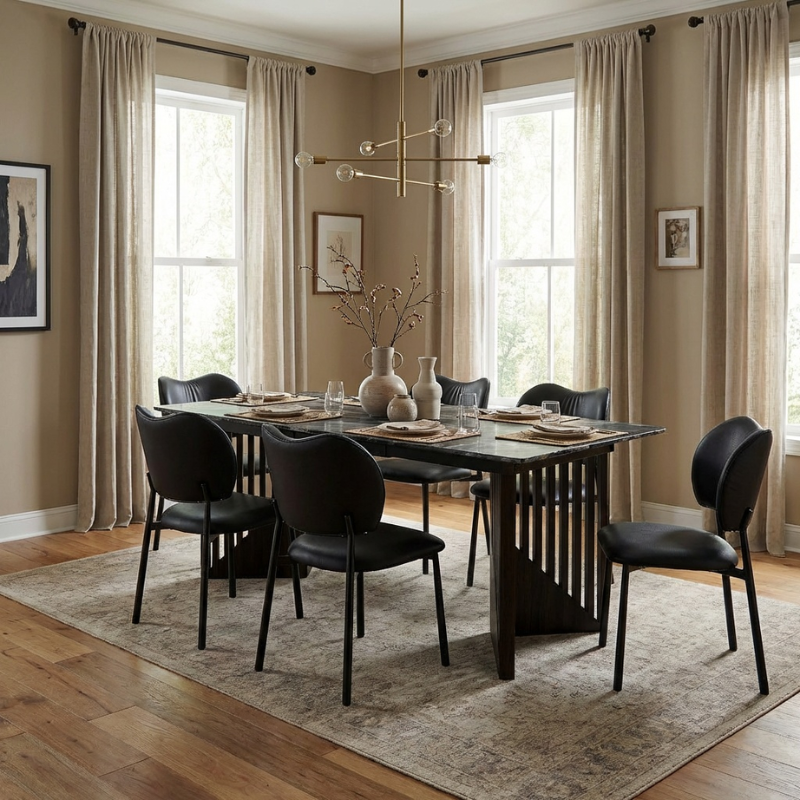 Super Sale - Vanezia Sintered Stone Dining Table