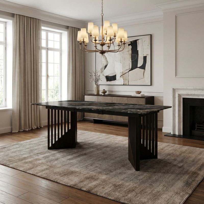 Super Sale - Vanezia Sintered Stone Dining Table