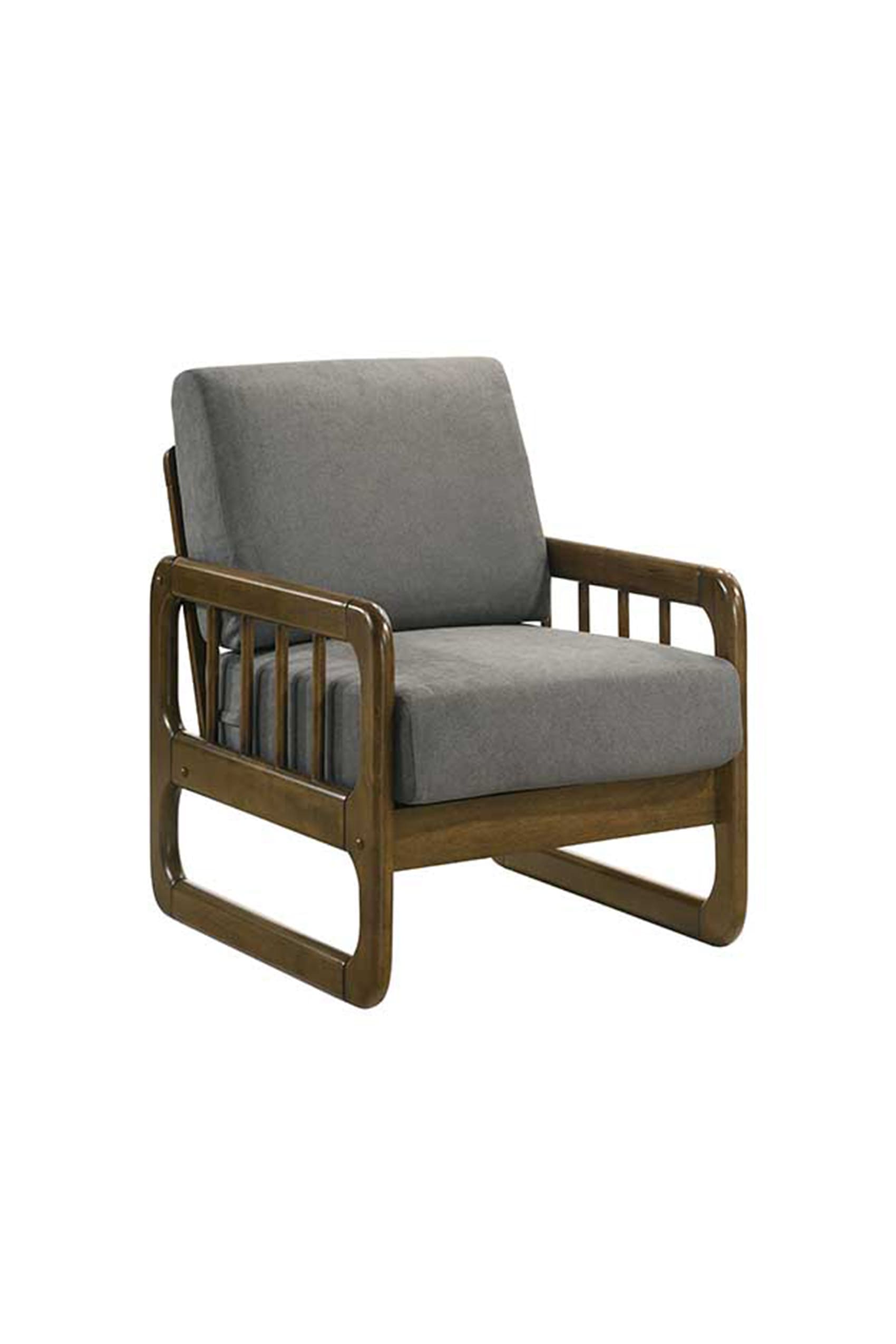 Verzate Walnut 1 Seater Sofa