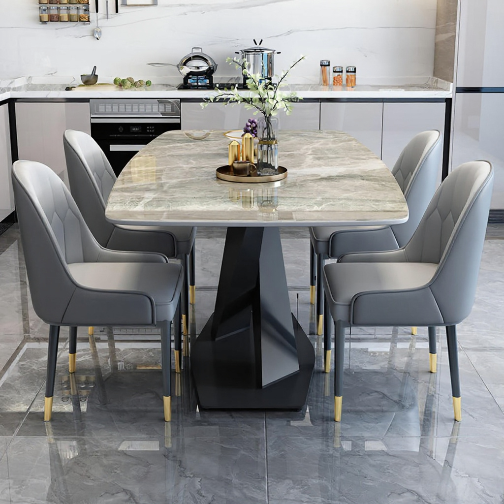 Vitoria Black Dining Table