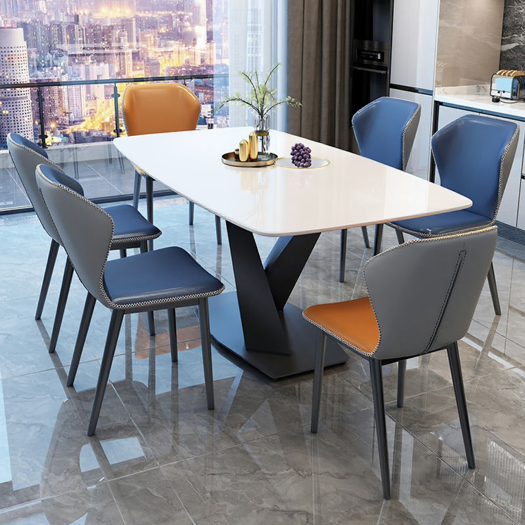 Vitoria Black Dining Table