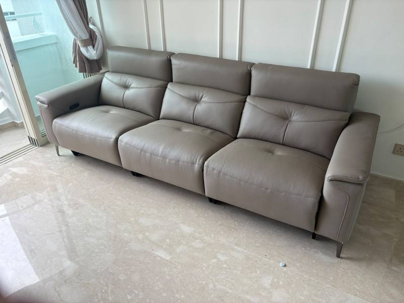Sofa in hallway, real home