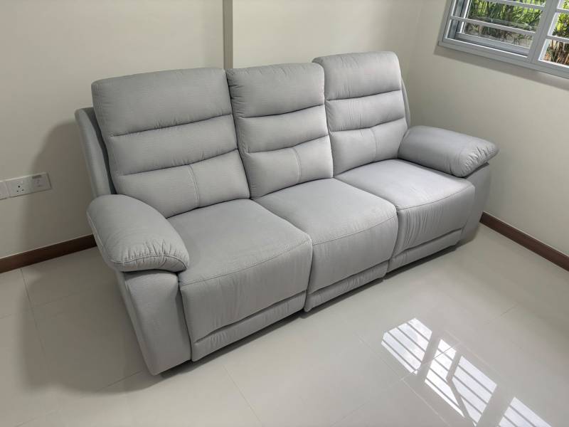 Living room, real delivery