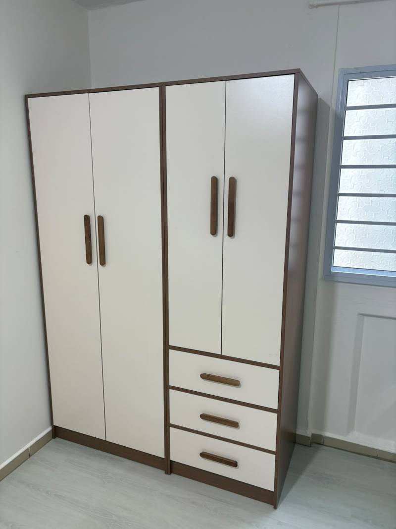 Wardrobe, real bedroom