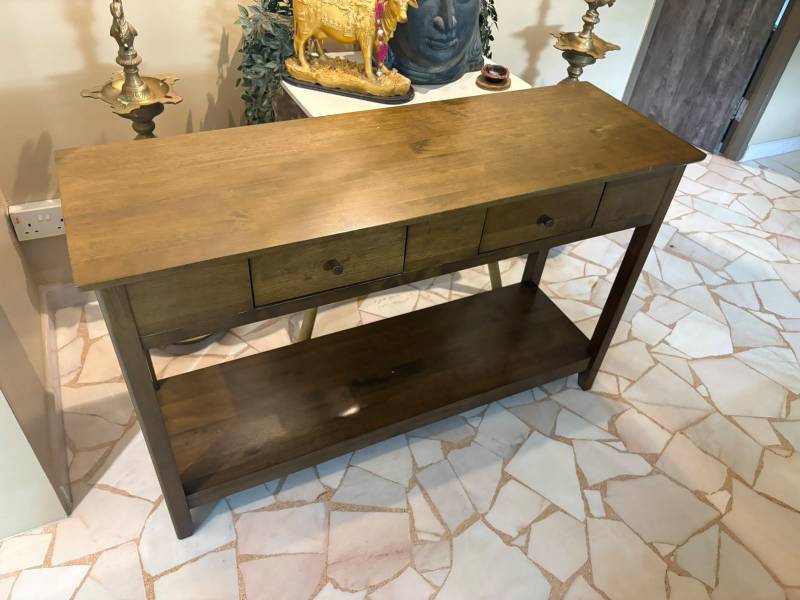 Console table, real home