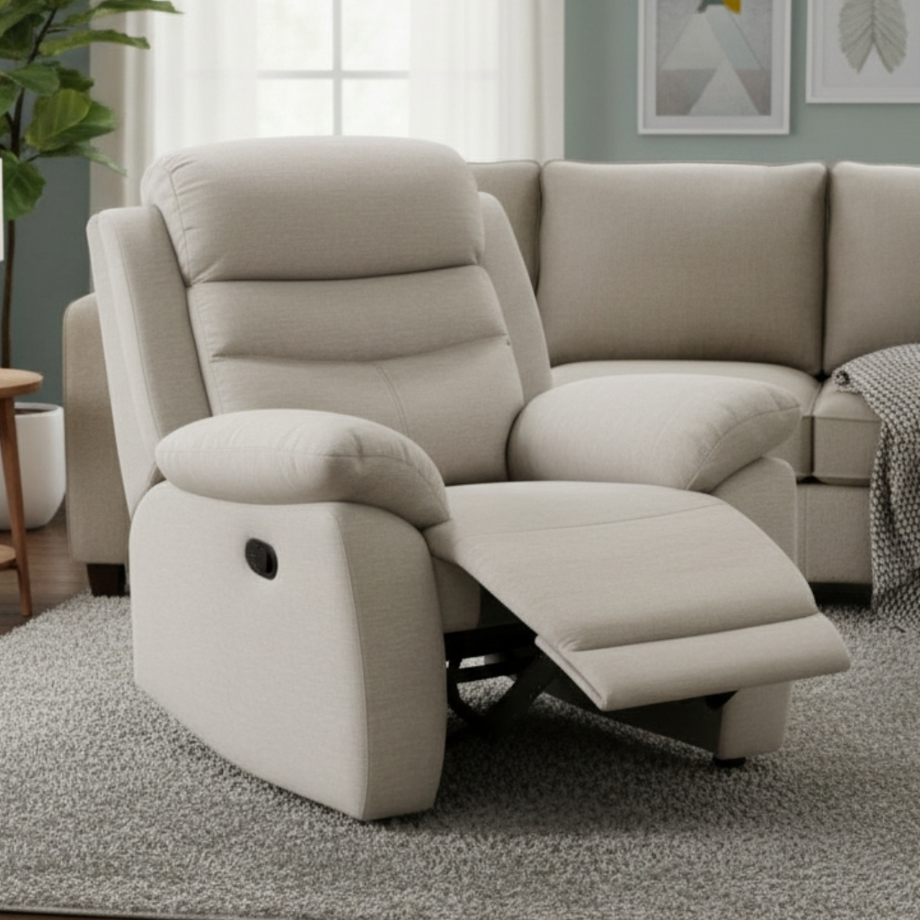 Wren 1 Seater Recliner Sofa (Pet Friendly Fabric)