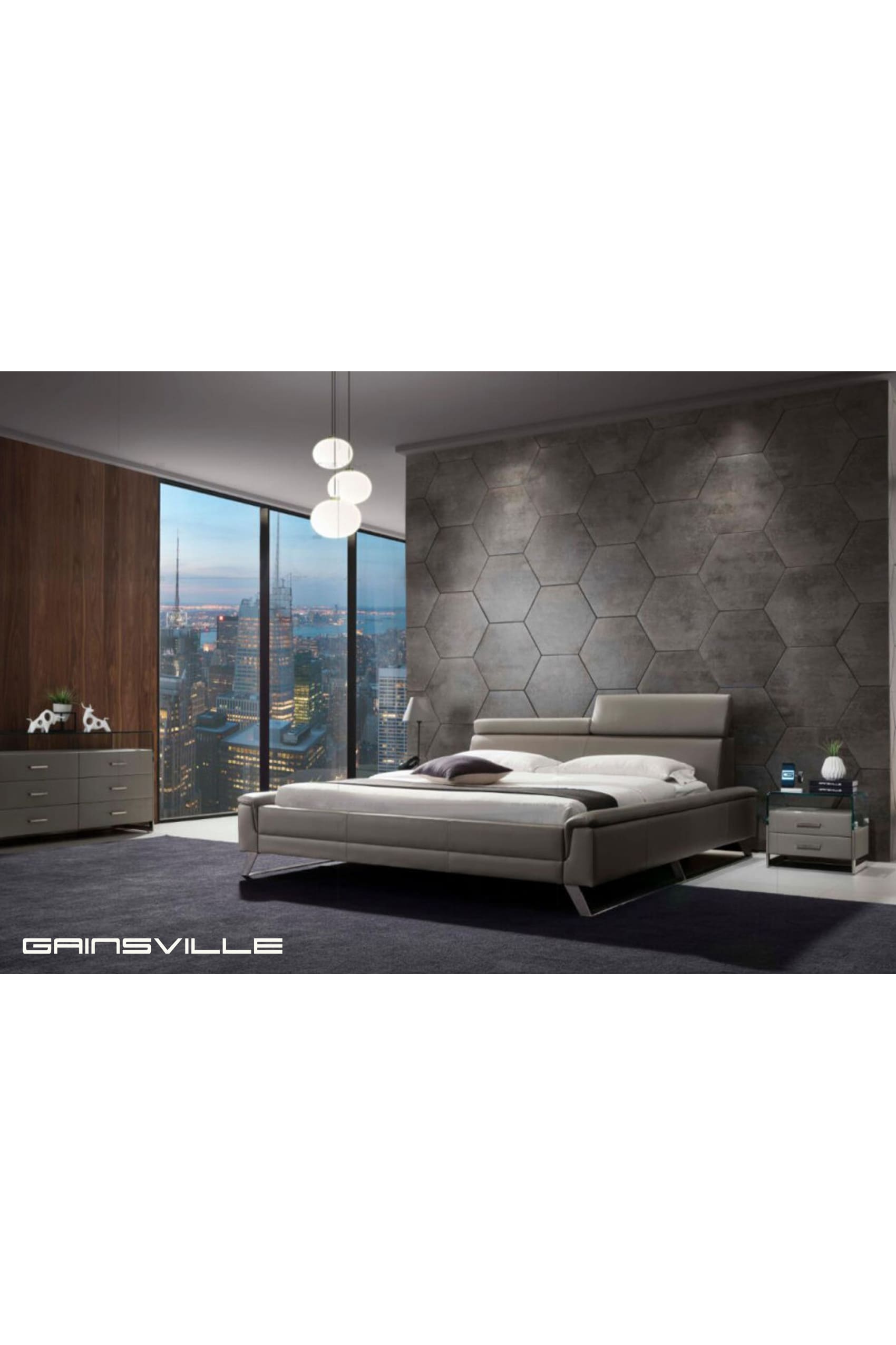 Zallas Gainsville Designer Bed Frame