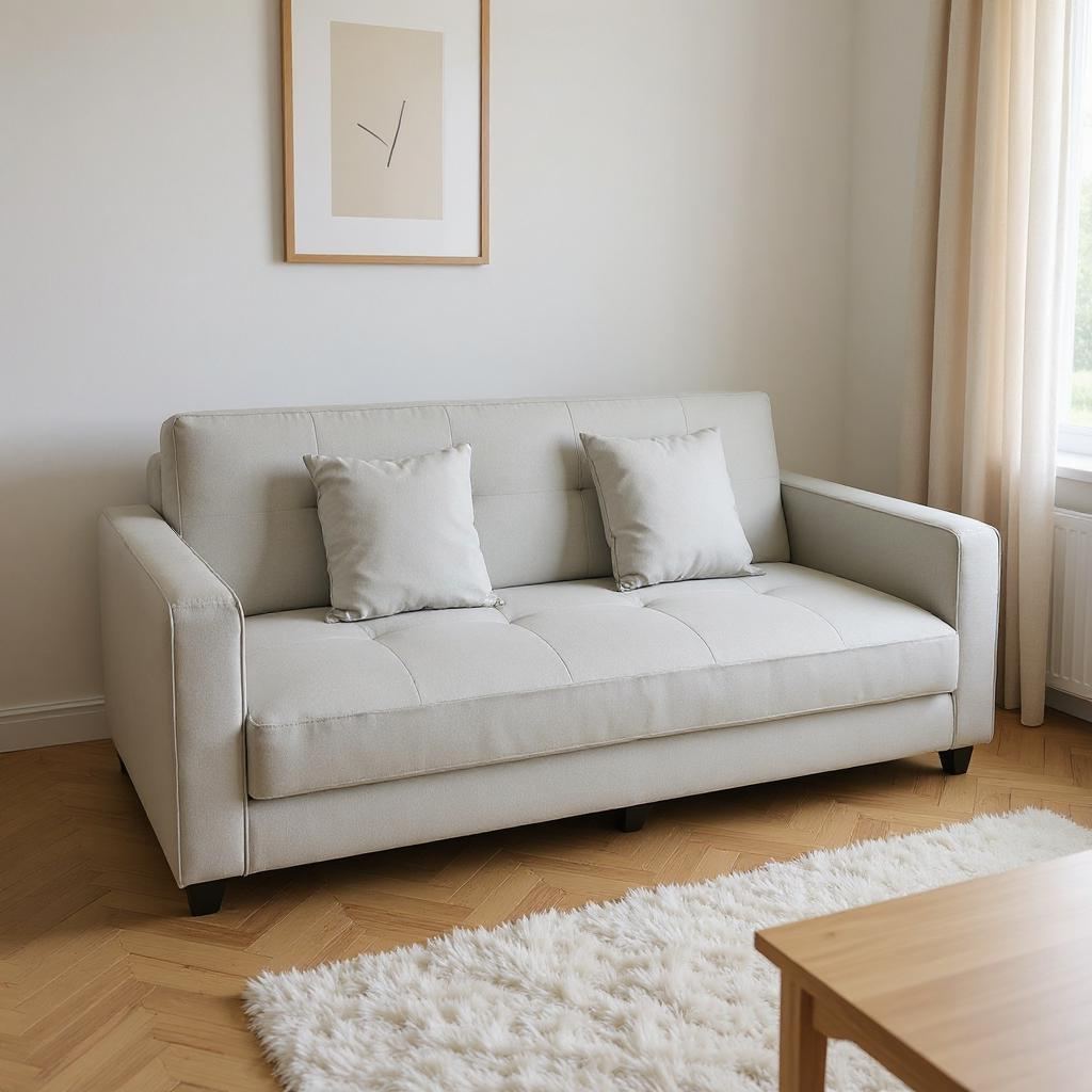 Cade Leather Sofa Bed