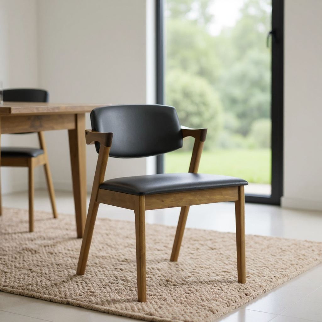 Aurisina Leather Dining Chair