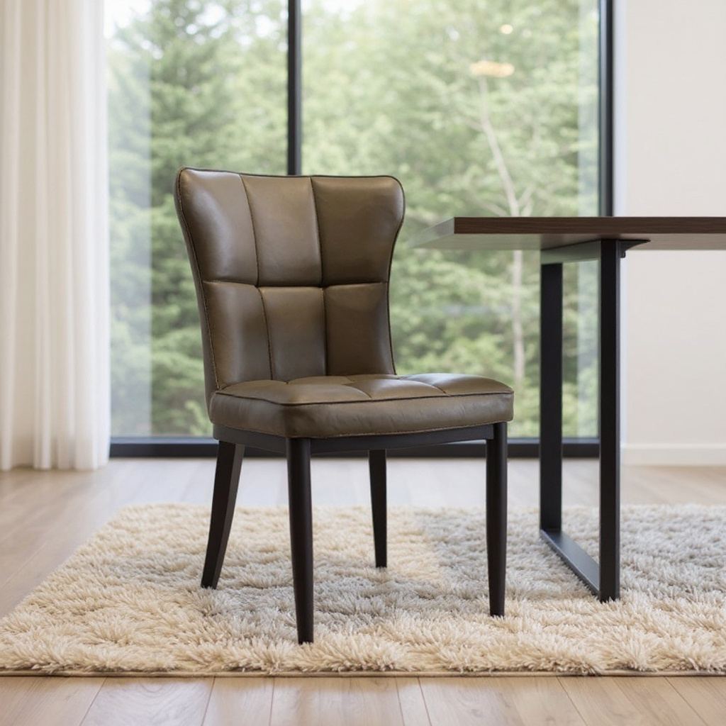 Bassano Leather Dining Chair