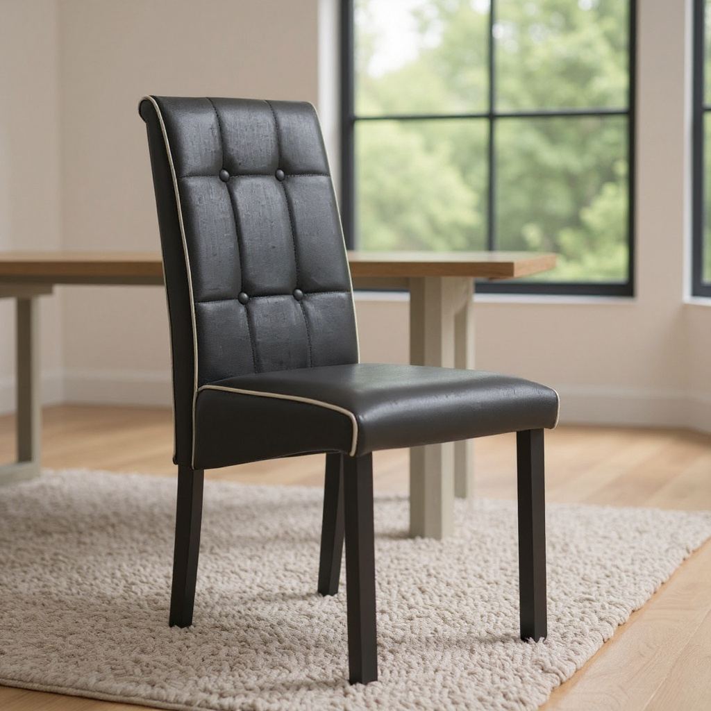 Colle Leather Dining Chair