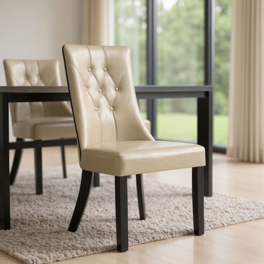 Comune Leather Dining Chair