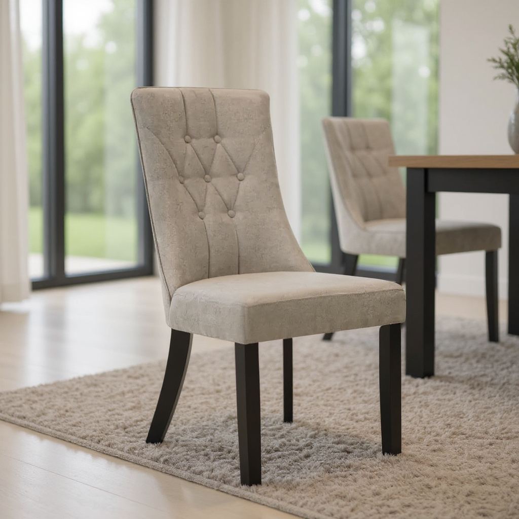Comune Fabric Dining Chair