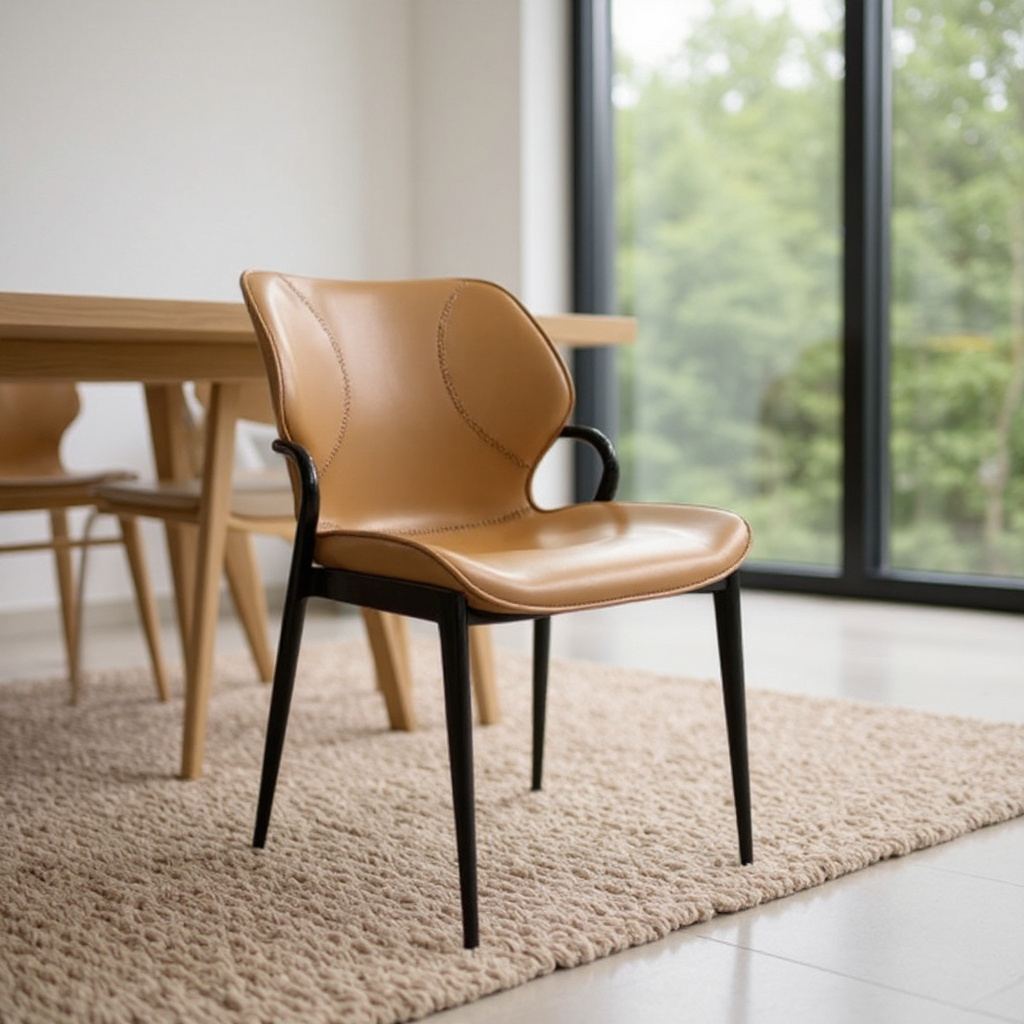 Gessate Black Dining Chair
