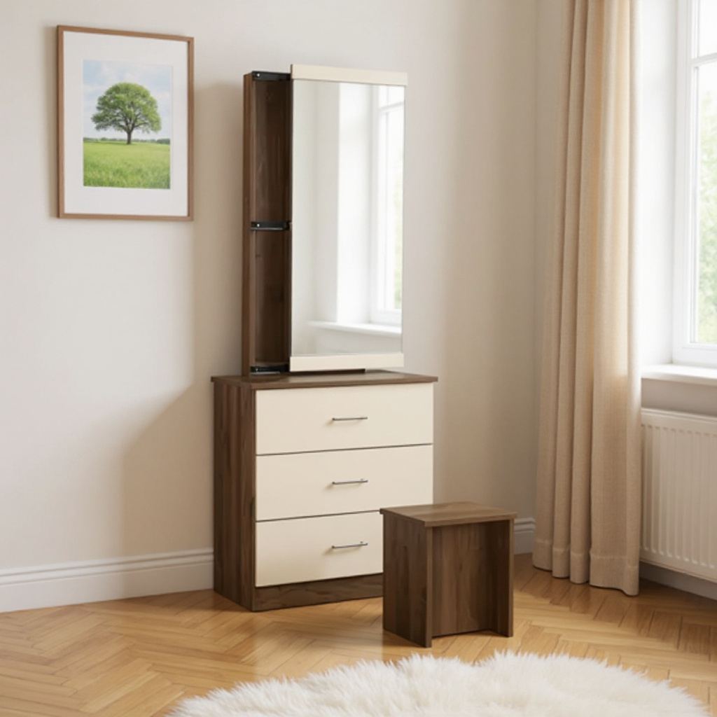 Jacob 3 Drawer Dressing Table