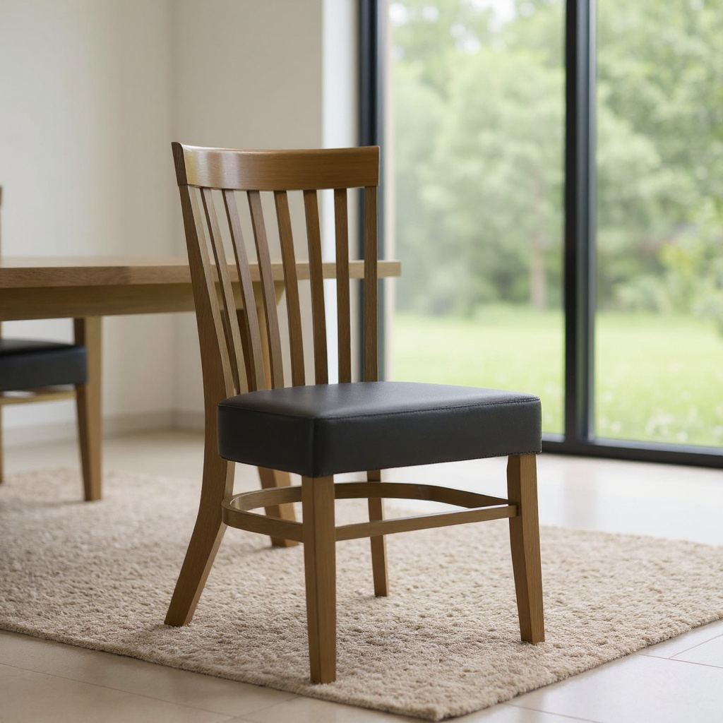 Landari Leather Dining Chair