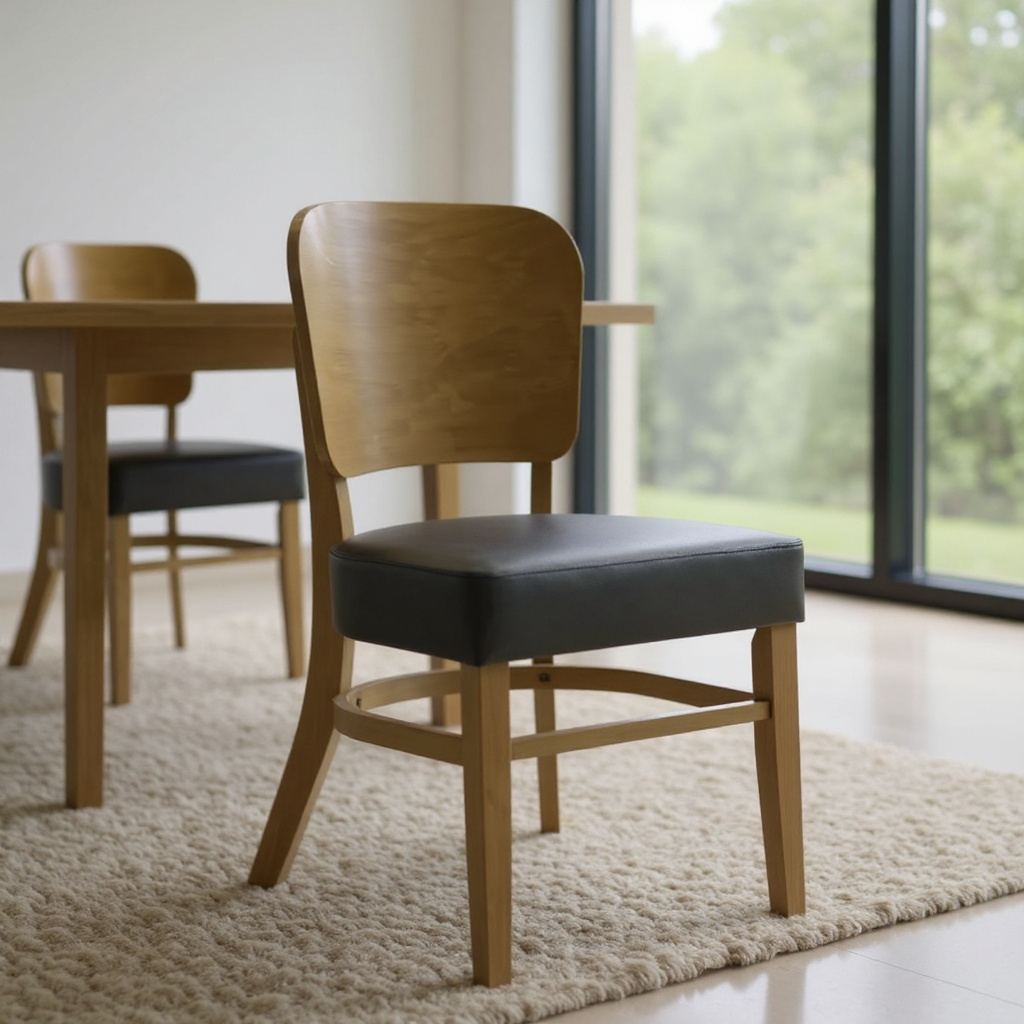 Marmi Leather Dining Chair