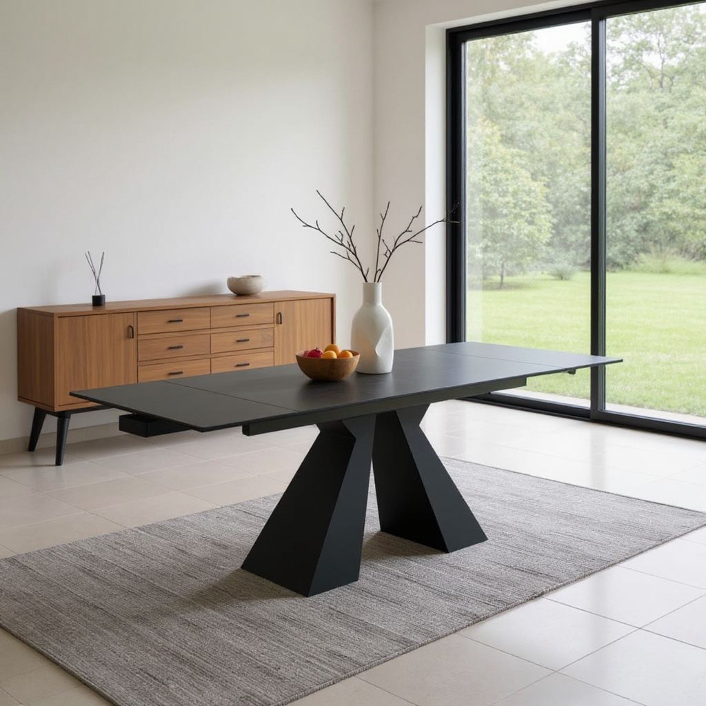 Alluvioni Extendable Dining Table 1.6m-2.4m - Side to Extend
