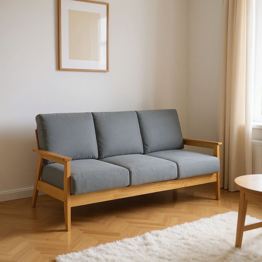 Orsaia Ash 3 Seater Sofa