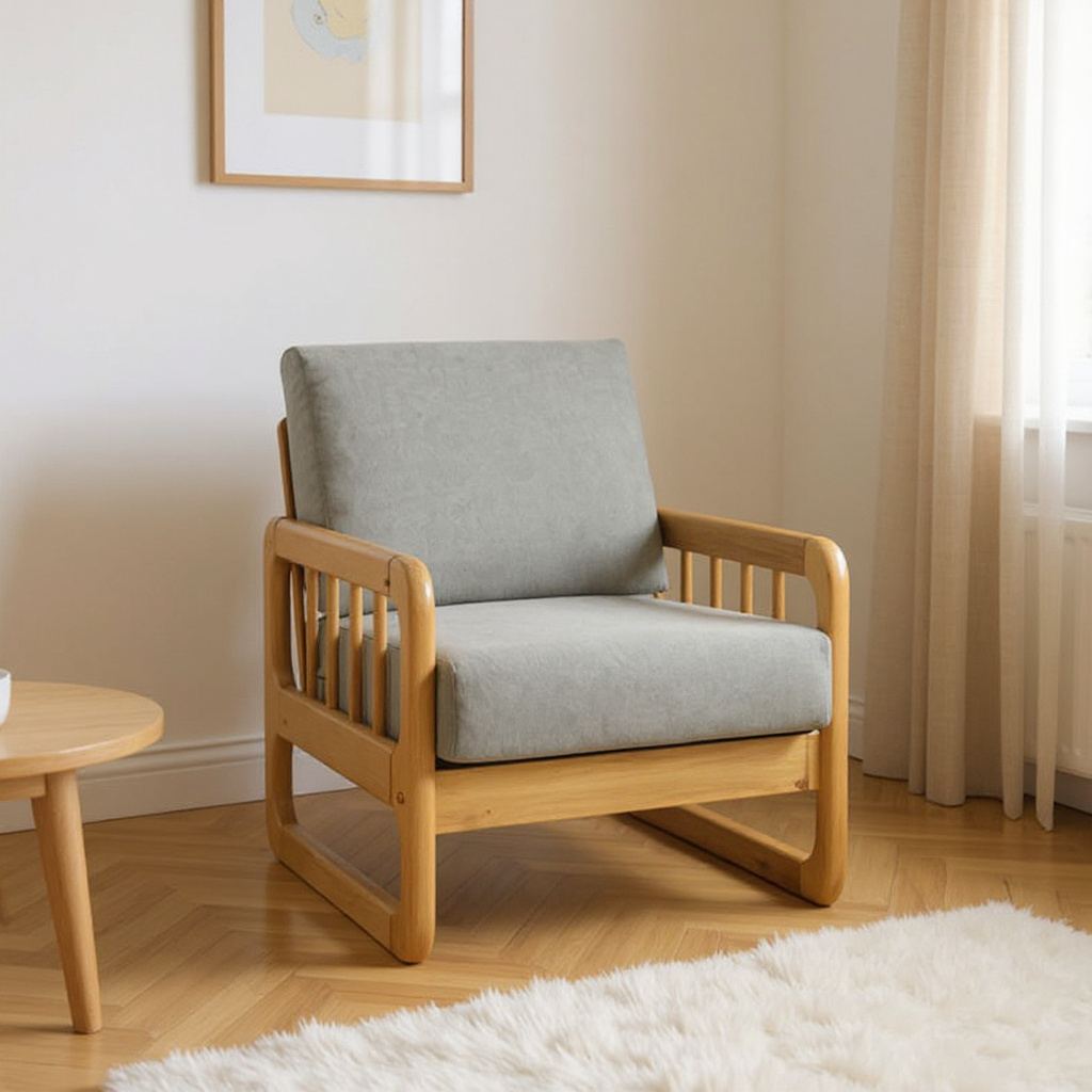 Verzate Ash 1 Seater Sofa