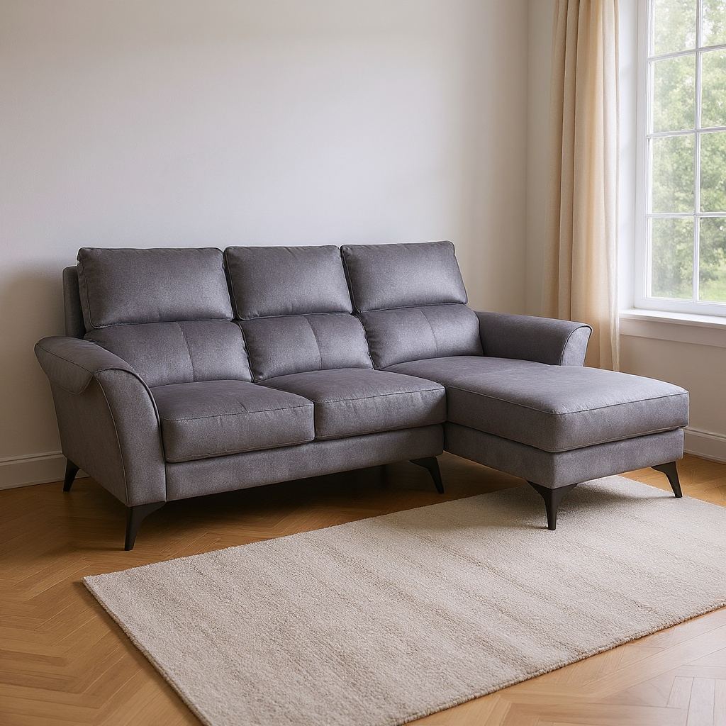 Gatto Sofa with High Backrest