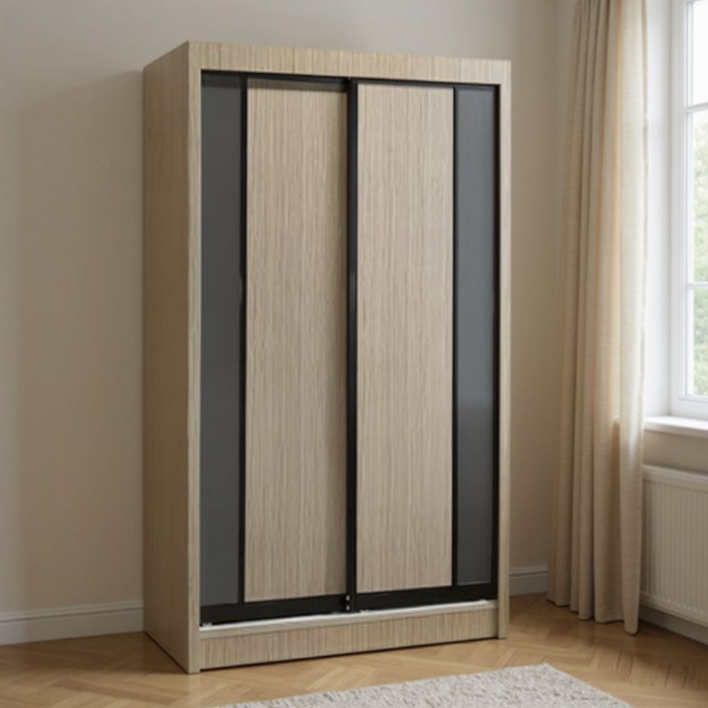 Essential 4ft Sliding Wardrobe A