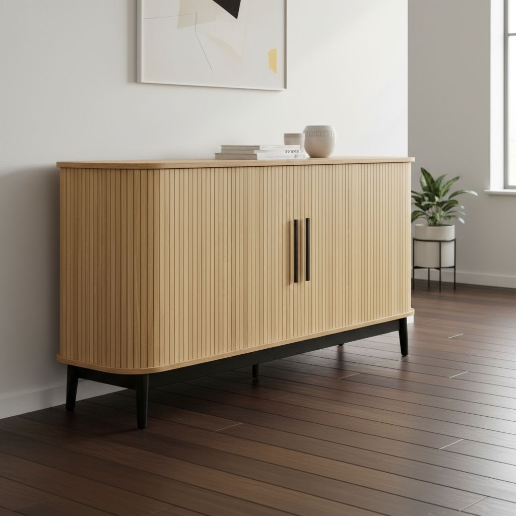 Jarden Multipurpose Cabinet (Honey Maple)