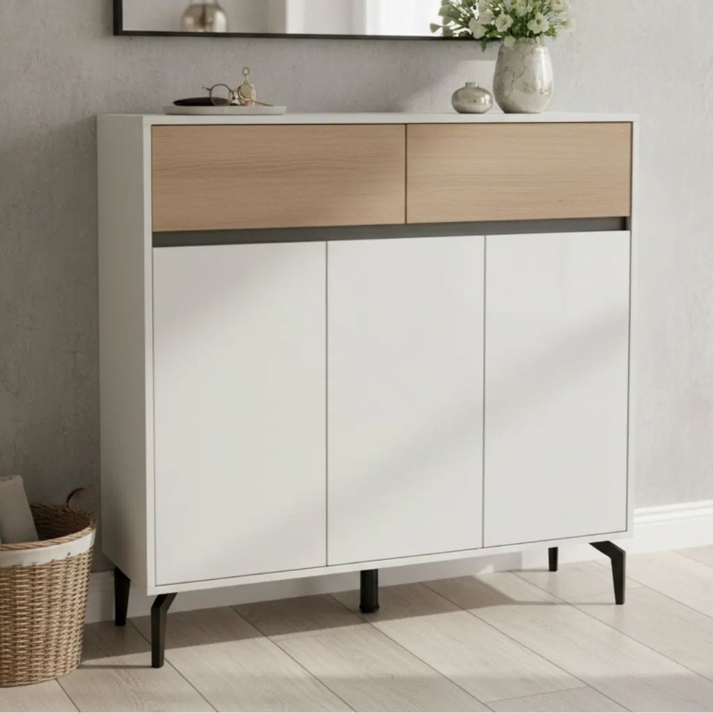 Ava 3 Door Shoe Cabinet