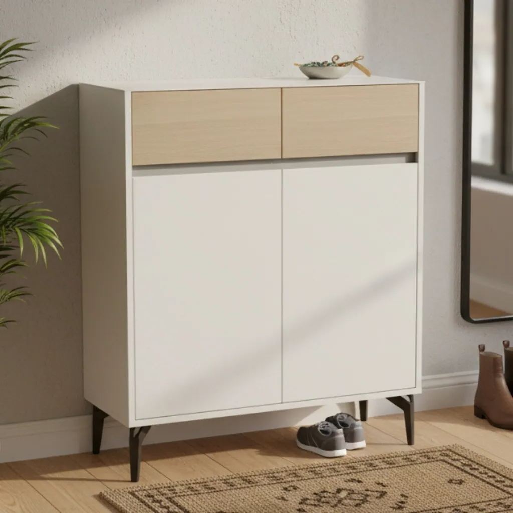 Ava 2 Door Shoe Cabinet