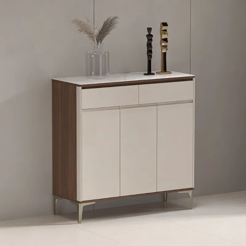 Lillian Designer 3 Door 2 Drawer Shoe Cabinet