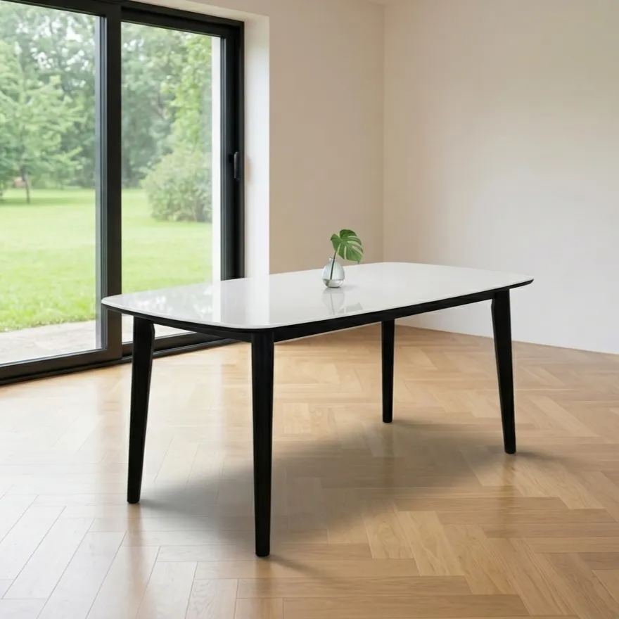 Antonella Faux Marble Dining Table