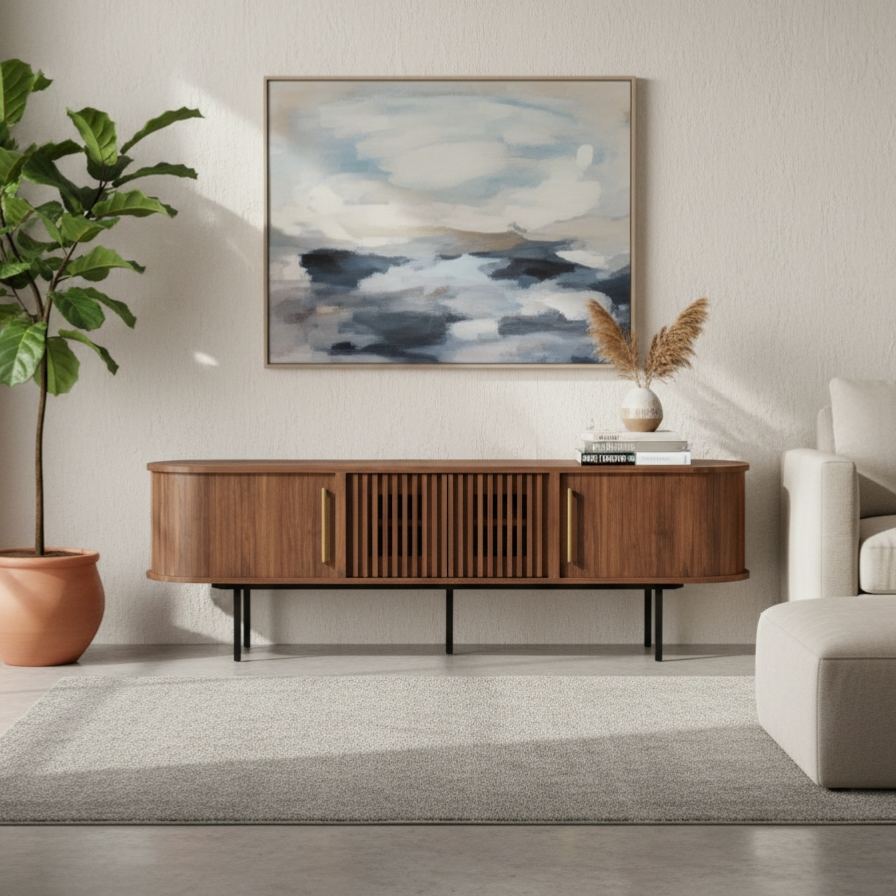Verta Morden Japandi TV Console