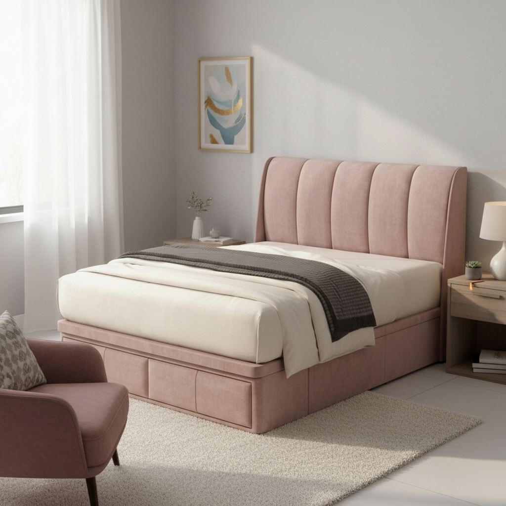Vermon Storage Bed Frame