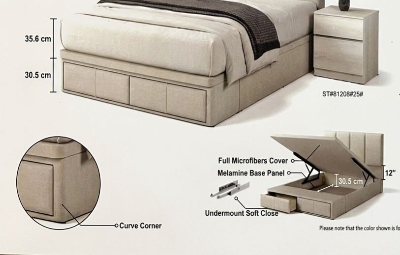 Cara Storage Bed Frame