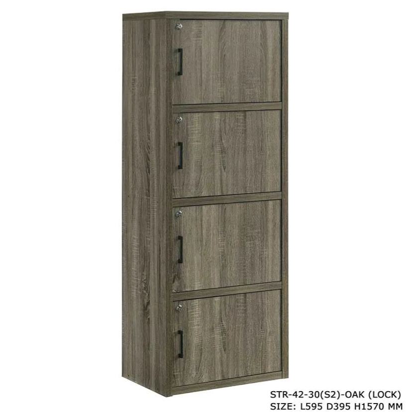Jim 4 Door Multipurpose Cabinet
