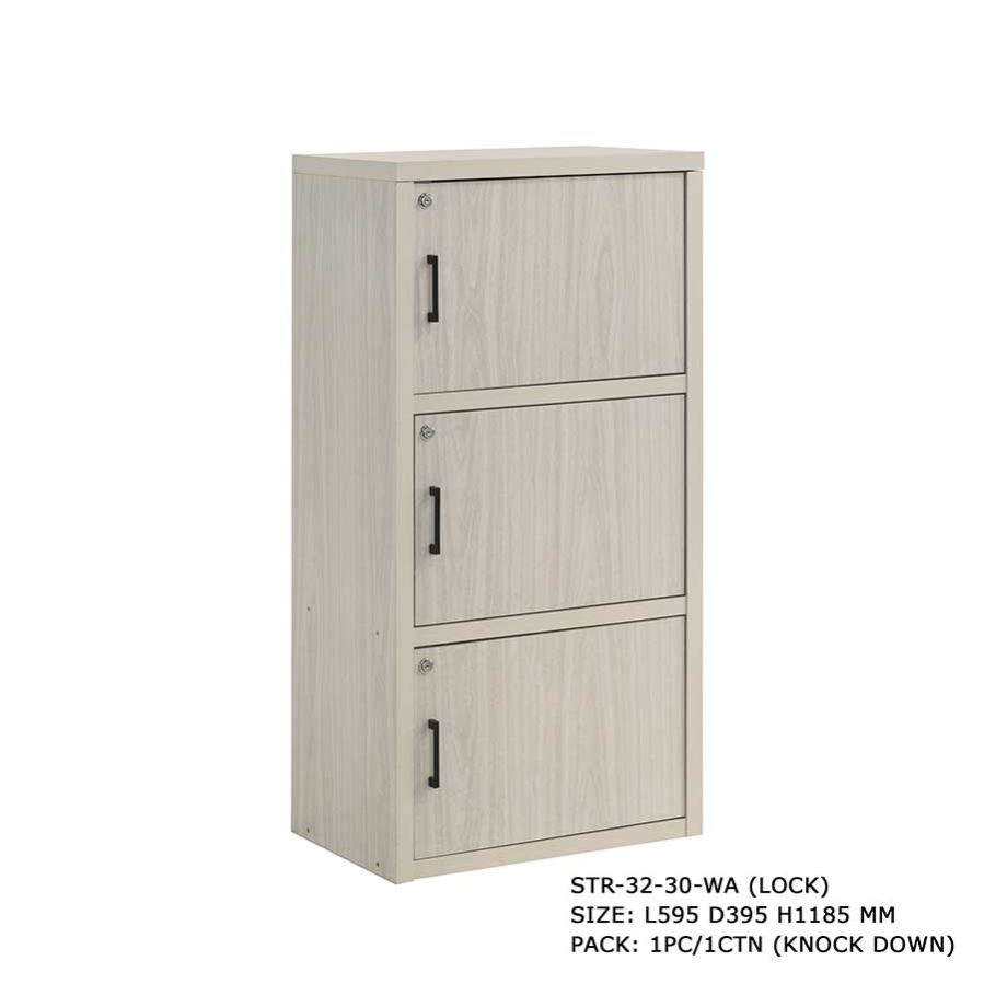 Jim 3 Door Multipurpose Cabinet