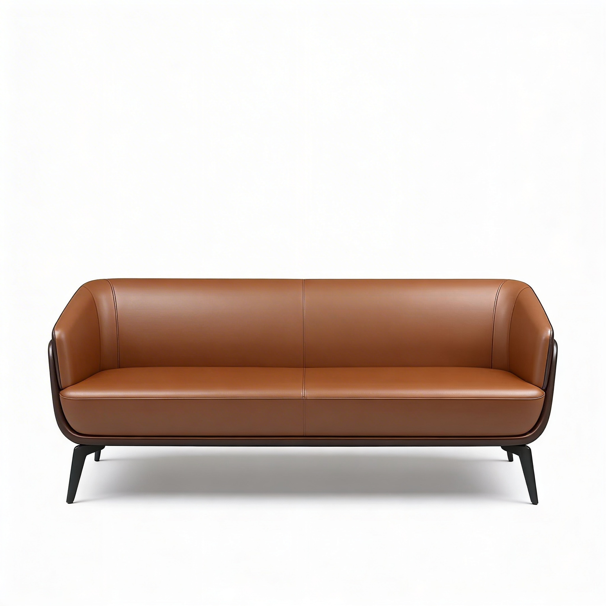 Orlando Leather Two Tone Sofa