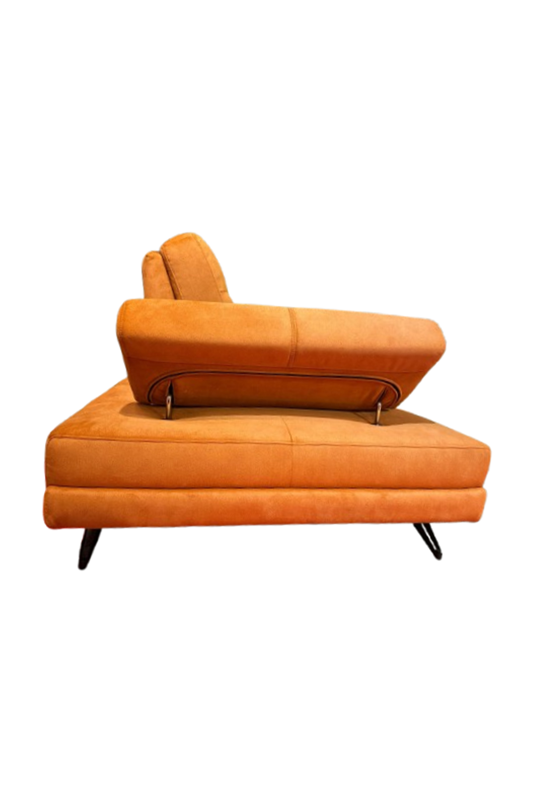Isnello High Tech Fabric L-Shape with Adjustable Backrest Sofa